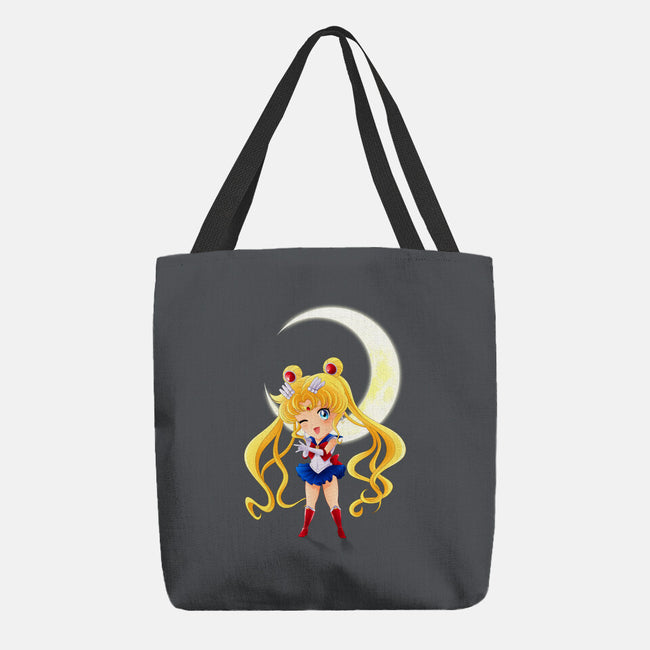 Chibi Moon-none basic tote bag-dinshoran