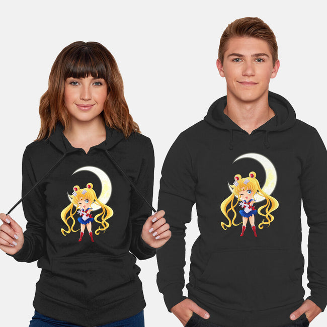 Chibi Moon-unisex pullover sweatshirt-dinshoran