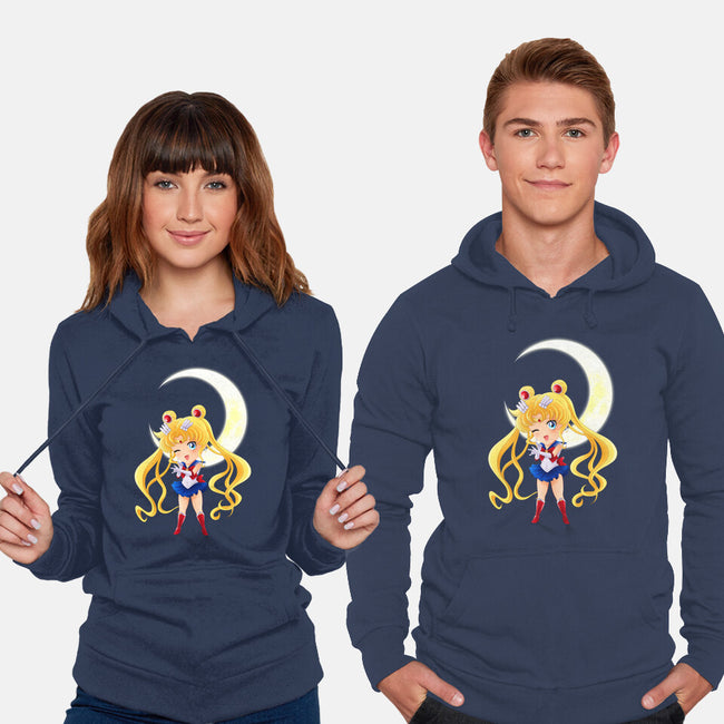 Chibi Moon-unisex pullover sweatshirt-dinshoran