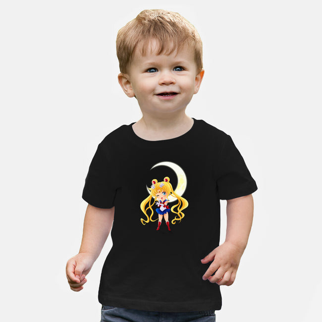 Chibi Moon-baby basic tee-dinshoran