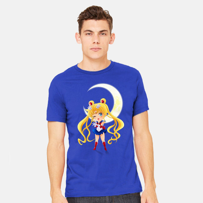 Chibi Moon-mens heavyweight tee-dinshoran