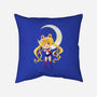 Chibi Moon-none removable cover throw pillow-dinshoran