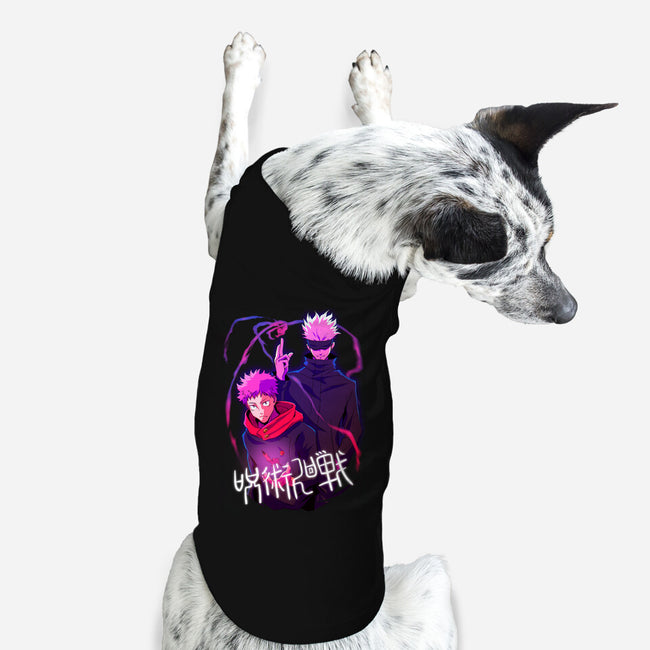 Curse Spirits-dog basic pet tank-Conjura Geek