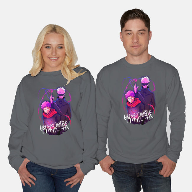 Curse Spirits-unisex crew neck sweatshirt-Conjura Geek