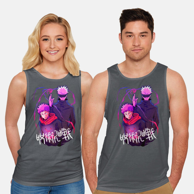 Curse Spirits-unisex basic tank-Conjura Geek