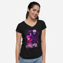 Curse Spirits-womens v-neck tee-Conjura Geek
