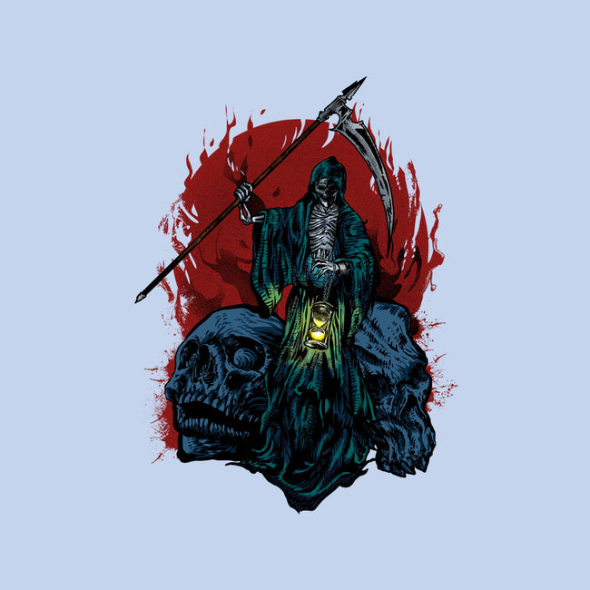 Death And Skulls-none removable cover w insert throw pillow-Superblitz