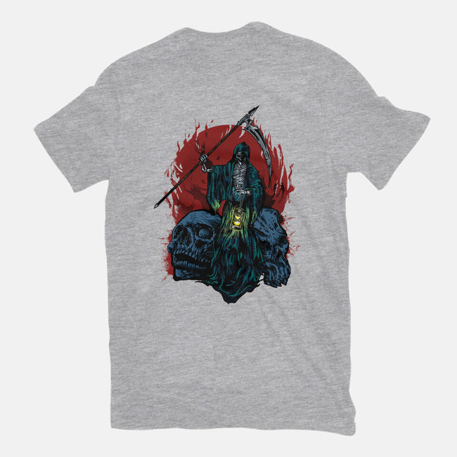 Death And Skulls-mens basic tee-Superblitz