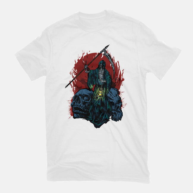 Death And Skulls-mens basic tee-Superblitz