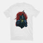 Death And Skulls-mens basic tee-Superblitz