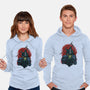 Death And Skulls-unisex pullover sweatshirt-Superblitz