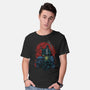 Death And Skulls-mens basic tee-Superblitz