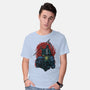 Death And Skulls-mens basic tee-Superblitz