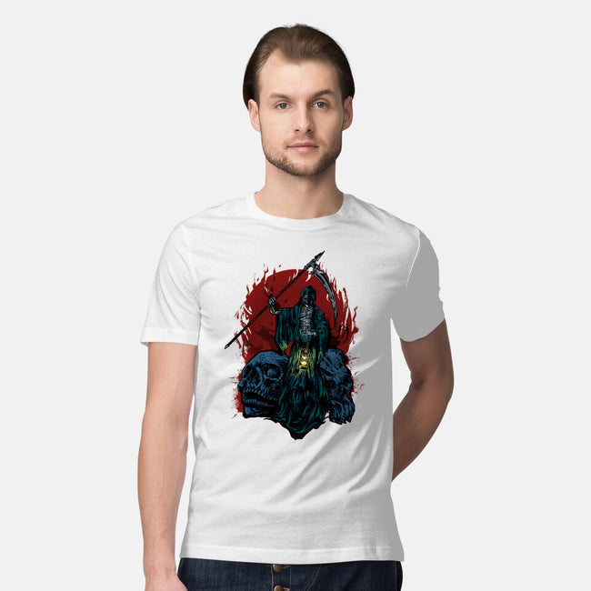Death And Skulls-mens premium tee-Superblitz