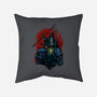 Death And Skulls-none removable cover w insert throw pillow-Superblitz