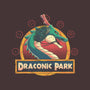 Draconic Park-none removable cover w insert throw pillow-Arigatees