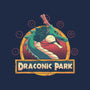 Draconic Park-none removable cover w insert throw pillow-Arigatees