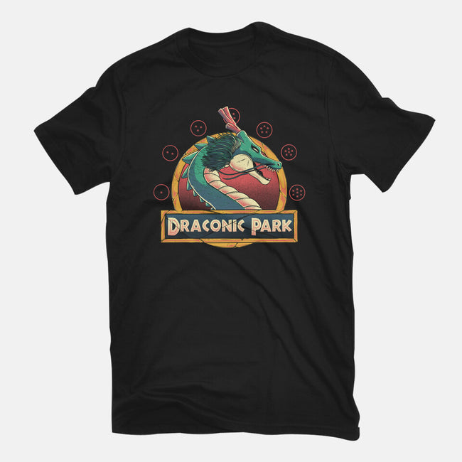 Draconic Park-mens premium tee-Arigatees