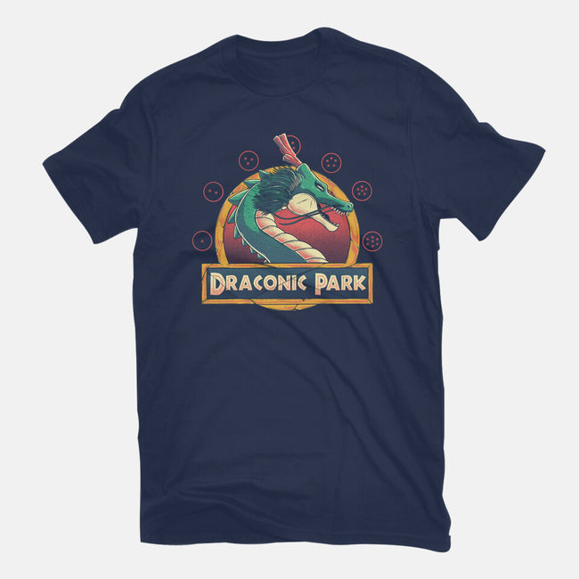Draconic Park-womens fitted tee-Arigatees