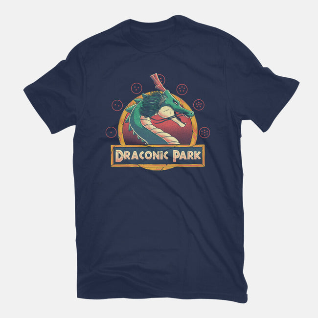 Draconic Park-womens basic tee-Arigatees