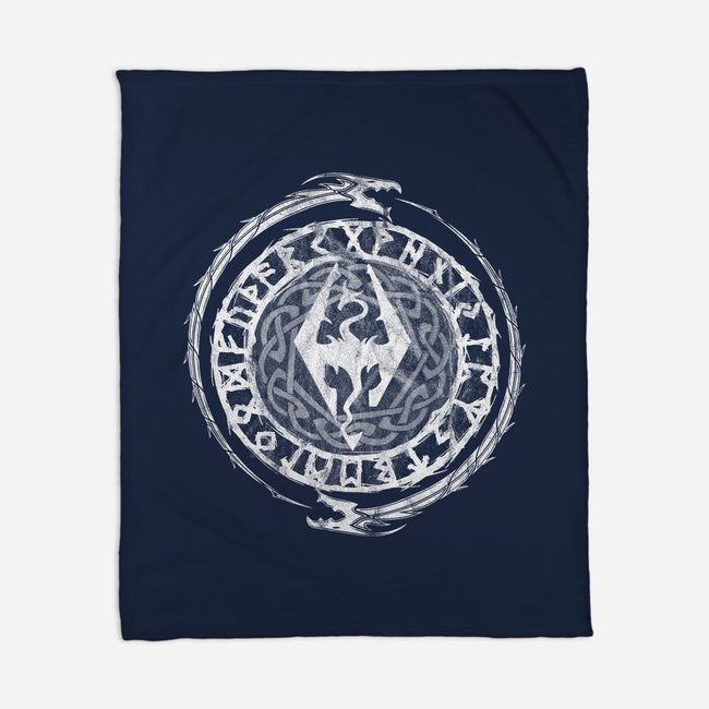 Dragon Born-none fleece blanket-Liewrite