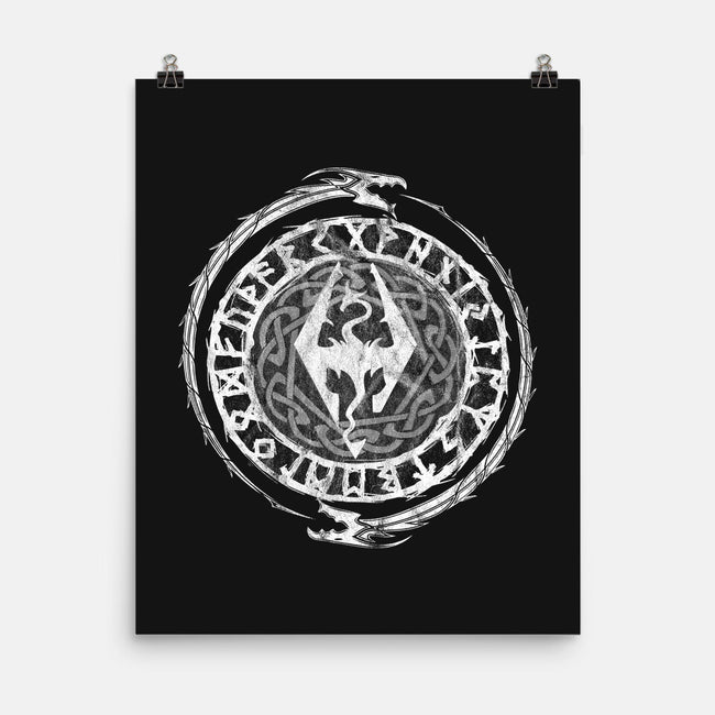Dragon Born-none matte poster-Liewrite