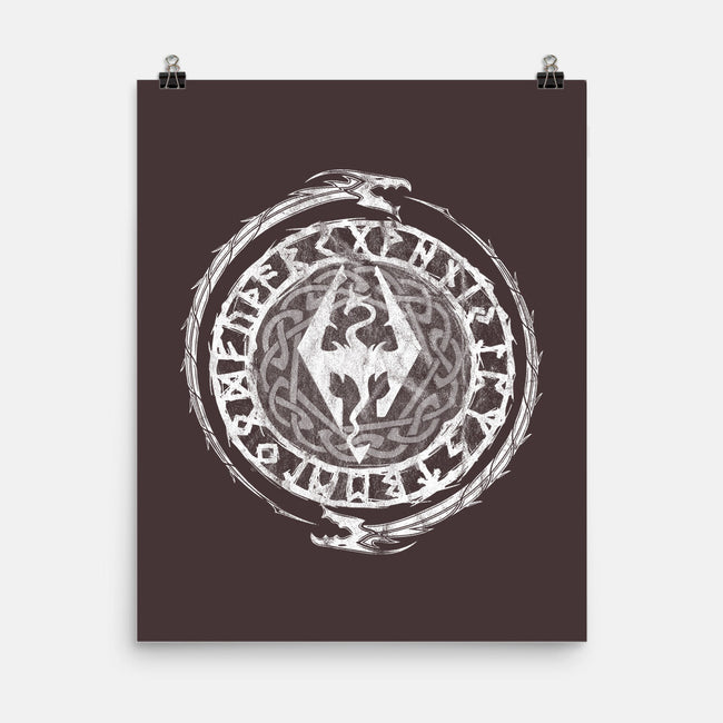 Dragon Born-none matte poster-Liewrite