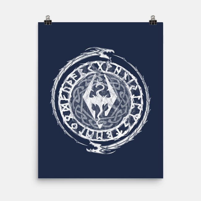 Dragon Born-none matte poster-Liewrite