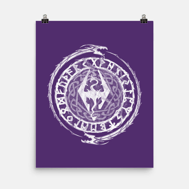 Dragon Born-none matte poster-Liewrite