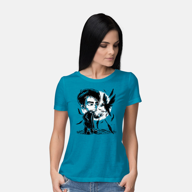 Dream's Raven-womens basic tee-estudiofitas