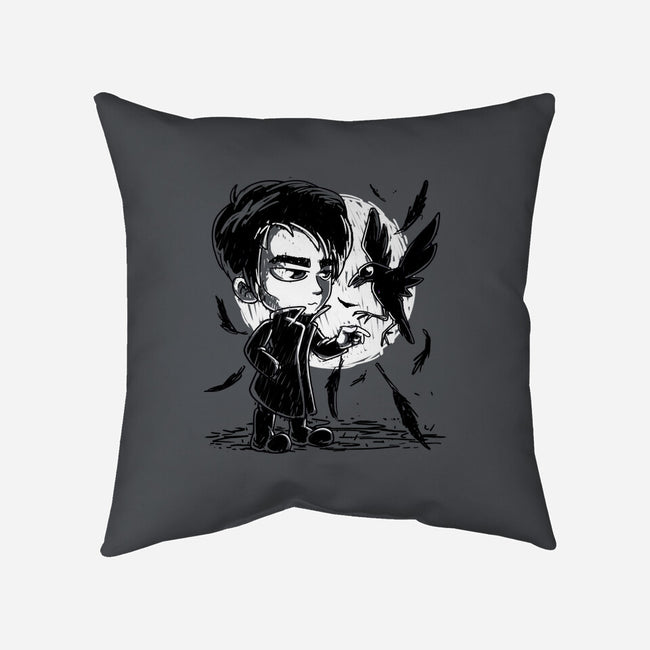 Dream's Raven-none removable cover w insert throw pillow-estudiofitas