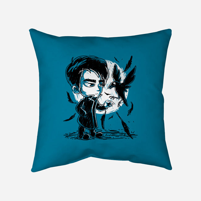 Dream's Raven-none removable cover w insert throw pillow-estudiofitas