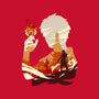 Fire And Lightning-womens fitted tee-RamenBoy