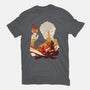 Fire And Lightning-womens basic tee-RamenBoy
