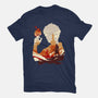 Fire And Lightning-womens fitted tee-RamenBoy