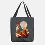 Fire And Lightning-none basic tote bag-RamenBoy