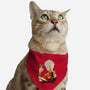 Fire And Lightning-cat adjustable pet collar-RamenBoy