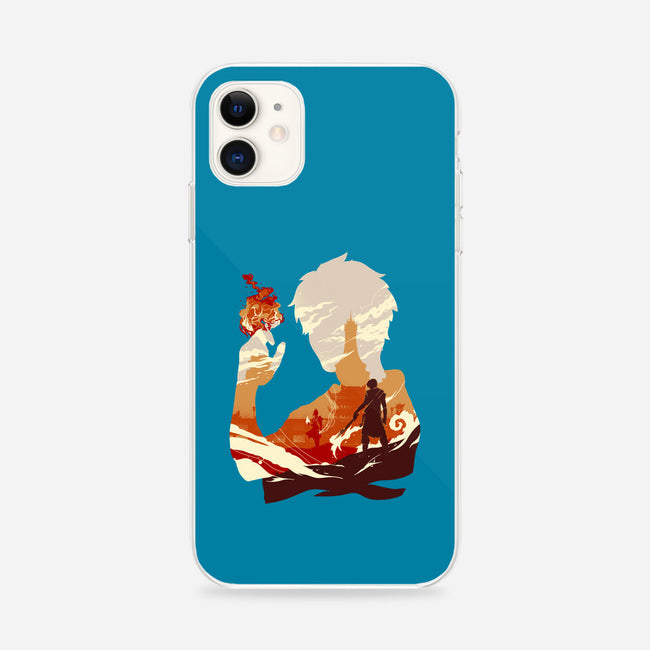 Fire And Lightning-iphone snap phone case-RamenBoy
