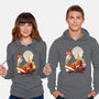 Fire And Lightning-unisex pullover sweatshirt-RamenBoy
