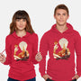 Fire And Lightning-unisex pullover sweatshirt-RamenBoy
