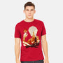 Fire And Lightning-mens heavyweight tee-RamenBoy