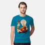 Fire And Lightning-mens premium tee-RamenBoy