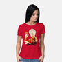 Fire And Lightning-womens basic tee-RamenBoy
