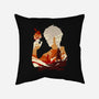 Fire And Lightning-none removable cover throw pillow-RamenBoy