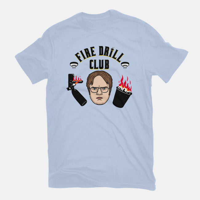 Fire Drill Club-womens basic tee-Raffiti