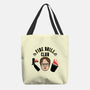 Fire Drill Club-none basic tote bag-Raffiti