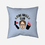 Fire Drill Club-none removable cover w insert throw pillow-Raffiti
