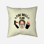 Fire Drill Club-none removable cover w insert throw pillow-Raffiti