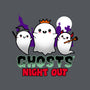 Ghosts Night Out-none adjustable tote bag-Boggs Nicolas