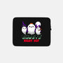 Ghosts Night Out-none zippered laptop sleeve-Boggs Nicolas